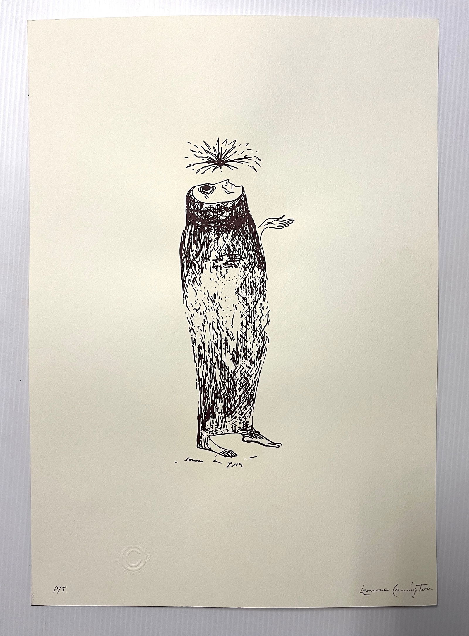 Leonora Carrington, signed Etching  "SEE THE STARS" (1 of 6)