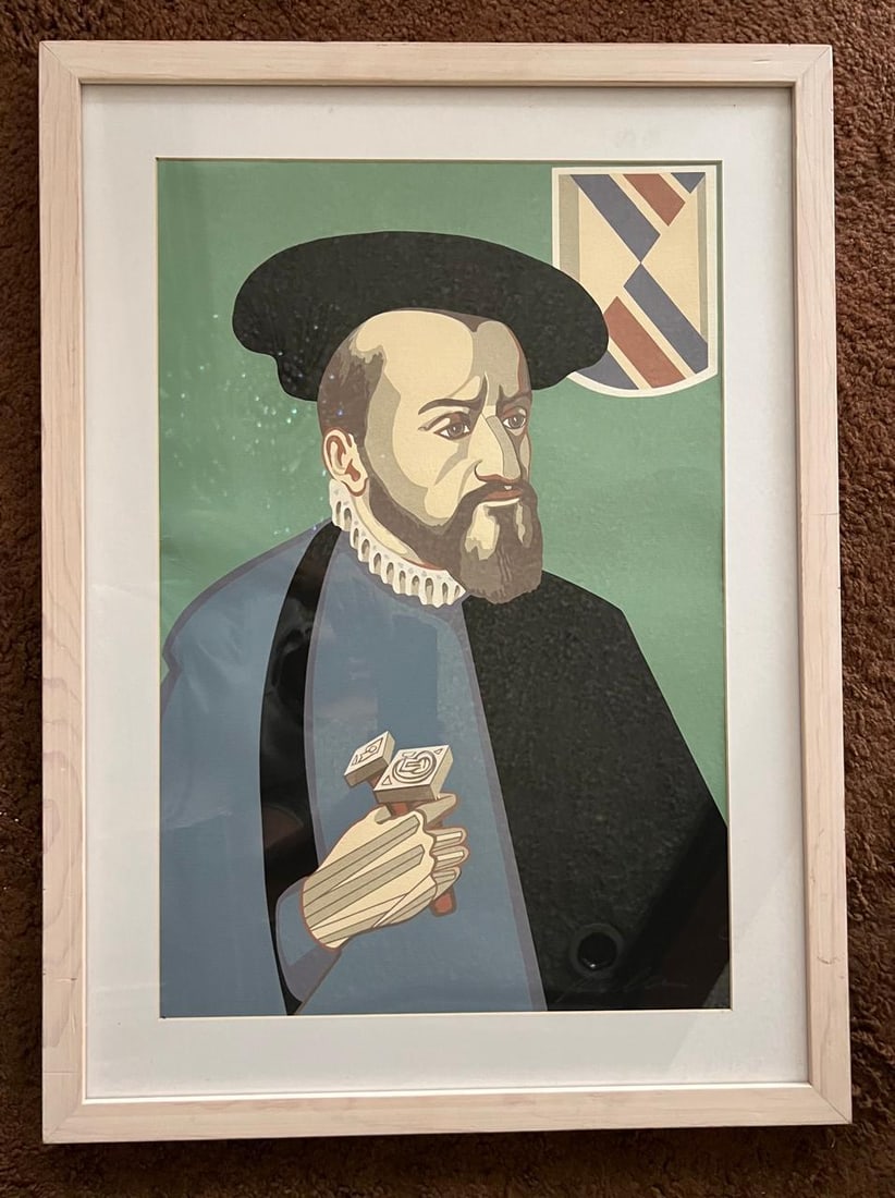 Arnold Belkin, (1930-1992), Handsigned Lithograph: NO RESERVE Item Details Artist: Arnold Belkin Title: untitled Year: unknown Dimensions: 32 x 24 in. Edition: signed/numbered Framed: no Medium:Litograph on Paper Condition: good Shipping: This i