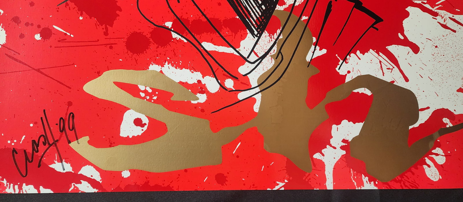 John Crash Matos (1961 - Puerto Rican) Mixed Media on paper - 4
