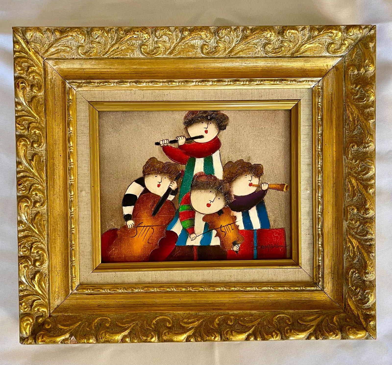 J Roybal  ORIGINAL Oil on Canvas (1 of 4)