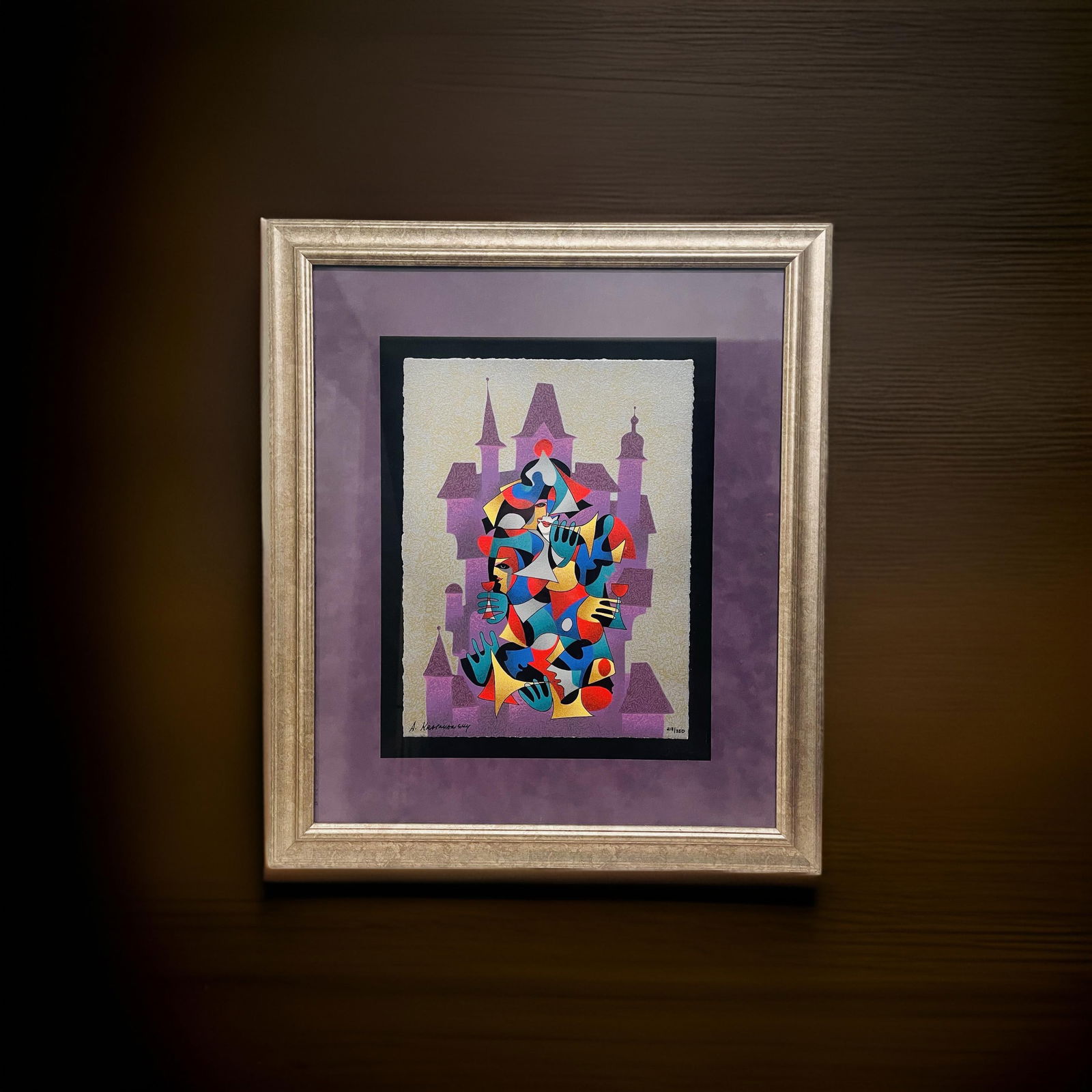 Anatole Krasnyanski Signed/numbered LE 2000. "City of Wine", w-COA: NO RESERVE Item Details Artist: Anatole Krasnyanski Title: City of Wine Year: 2000 Dimensions: (framed) 27 x 23 inches Edition: #218 of 350 Framed: yes Medium: Lithograph Condition: Excellent Detai