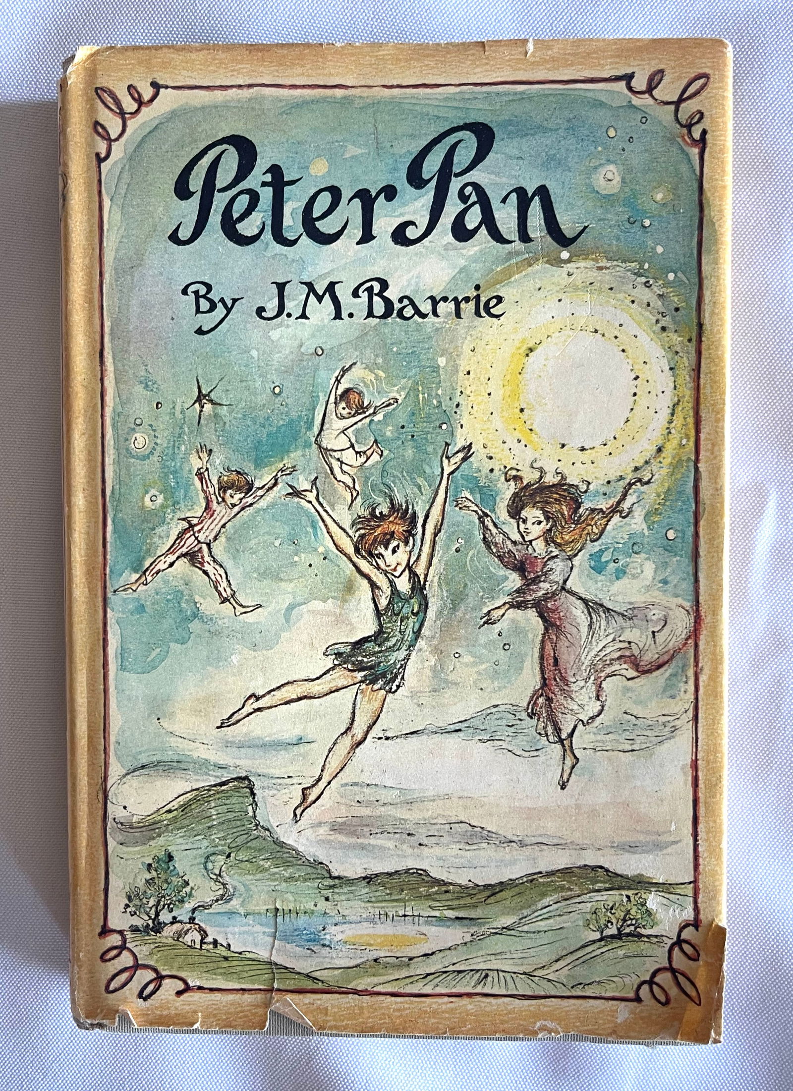 Book, Peter Pan by J.M. Barrie - 1950 (1 of 5)