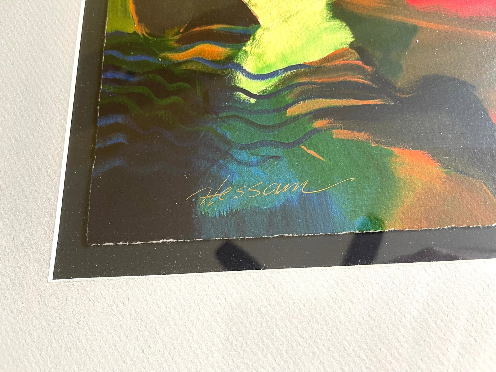 Hessam Abrishami, Original Serigraph signed/numbered "Spring Affair" - 2