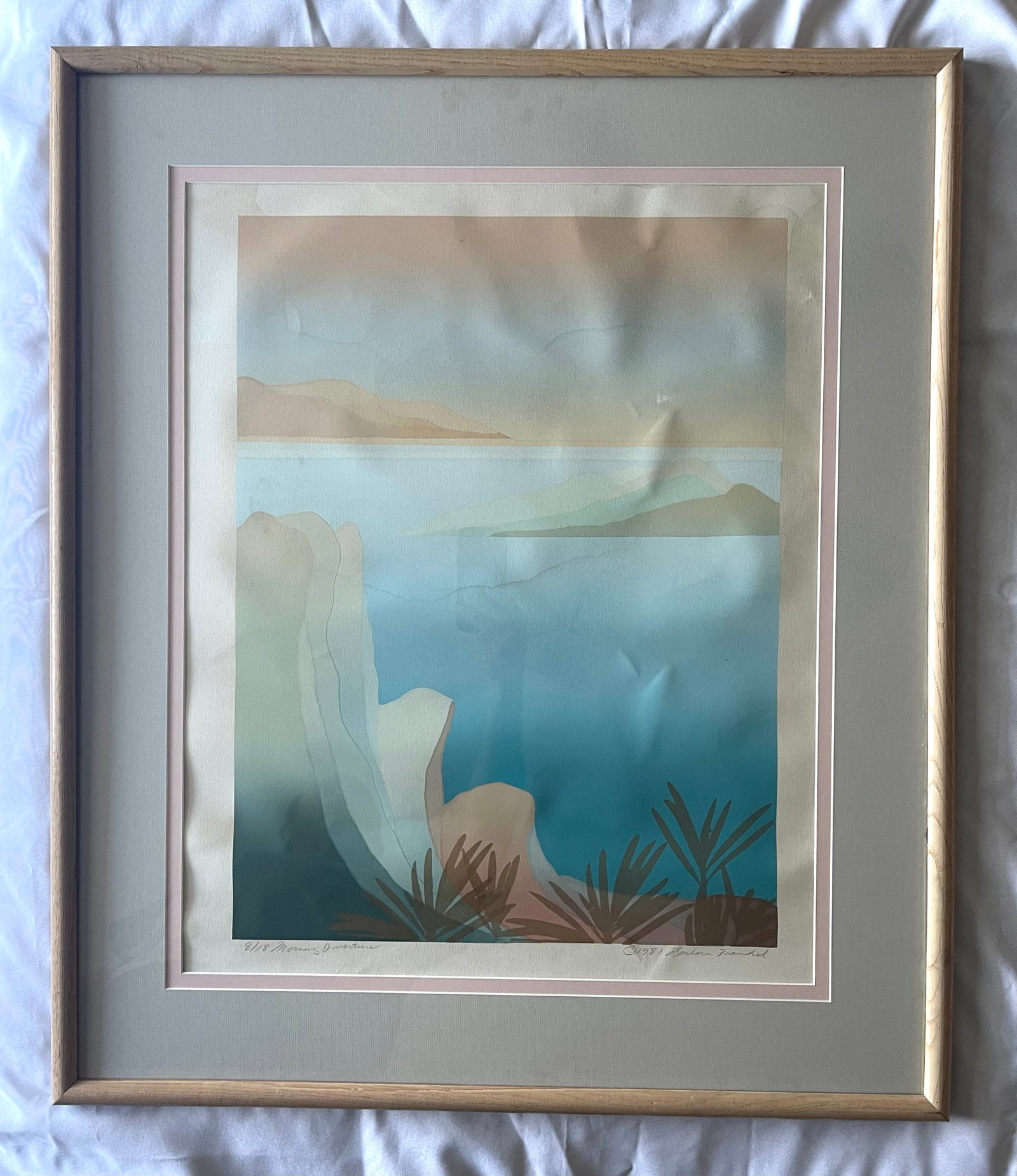 Barbara Frankel (American 1929-2021)signed and numbered Lithograph #8 of 18 (1 of 6)