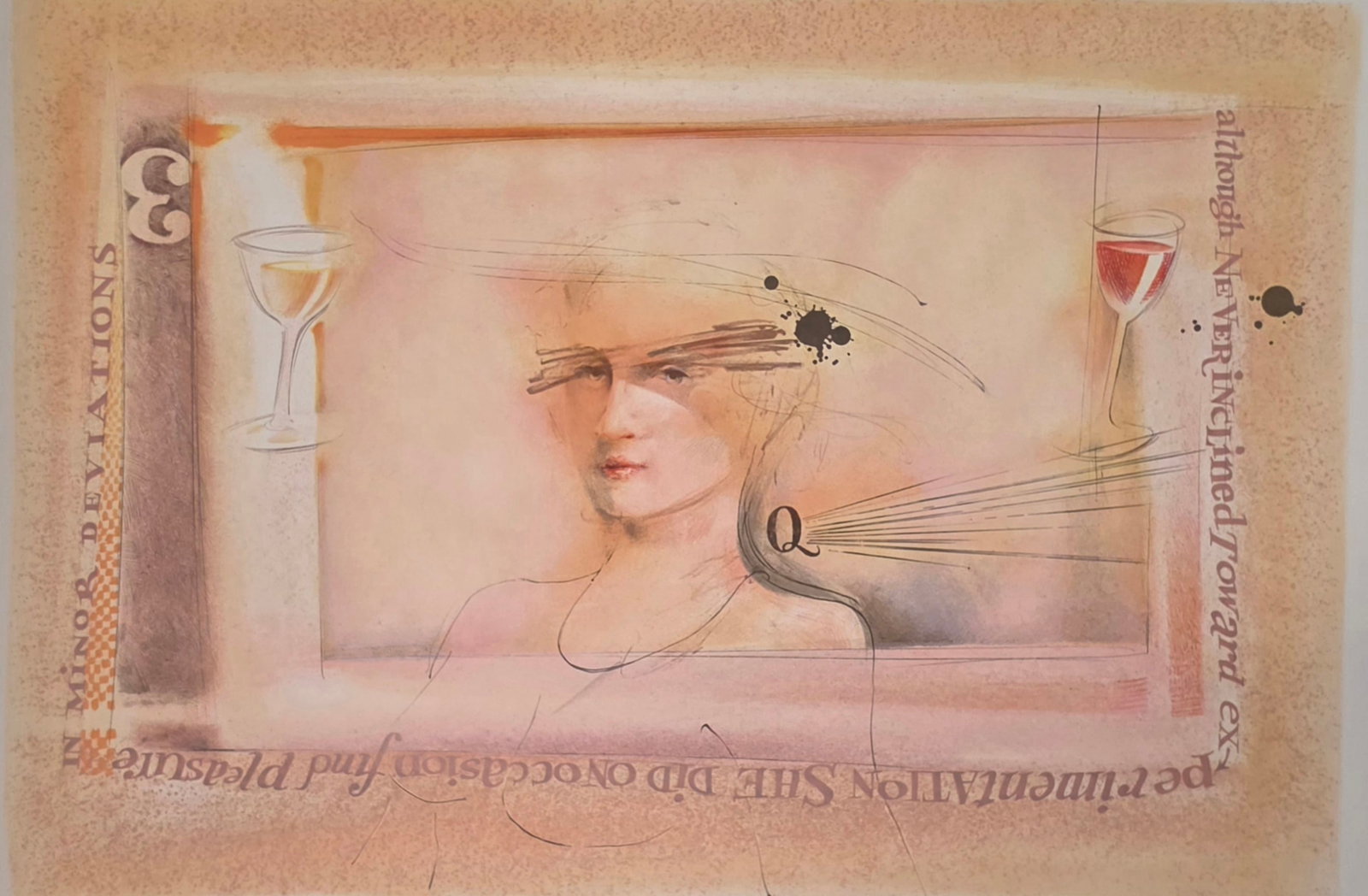 WILLIAM BAGGETT Lithograph "Experimentation" - 2