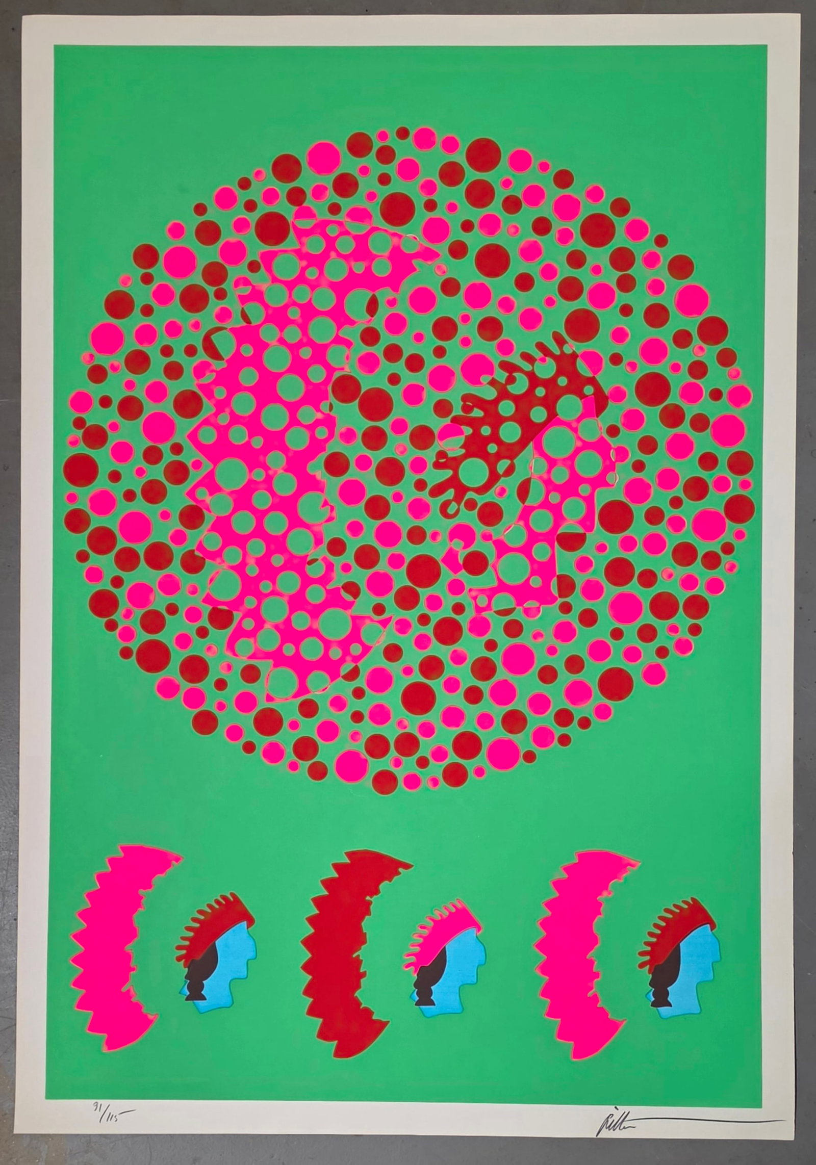 THOMAS JOHN RITTER Serigraph "The Warrior Collection" (1 of 7)