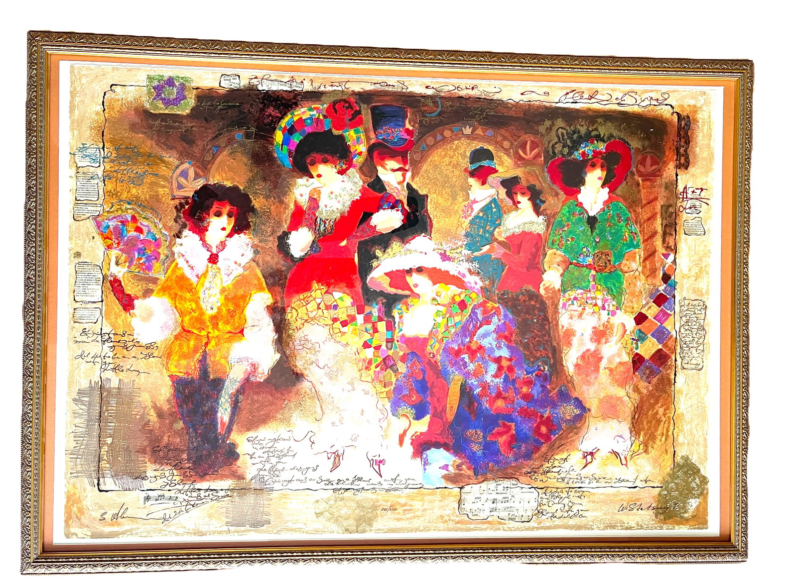 Alexander Galtchansky(1959-2008) and Tanya Wissotzky (1959-2006) "Love and Romance", Signed/numbered: NO RESERVE Item Details Artist: Alexander Galtchansky(1959-2008) and Tanya Wissotzky (1959-2006) Title: Love and Romance Year: unknown Dimensions: (framed) 42 x 30 in. Edition: #265 of 390 Framed: