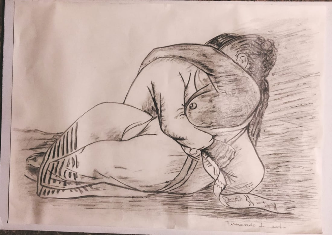 Fernando Leal (1896,1964), Original, Pencil on Paper "Lovers": NO RESERVE Item Details Artist: Fernando Leal Title: Lovers Year: unknown Dimensions: 15 x 22 in. Edition: original Framed: no Medium: pencil on paper Condition: Vintage Shipping: This item will ship