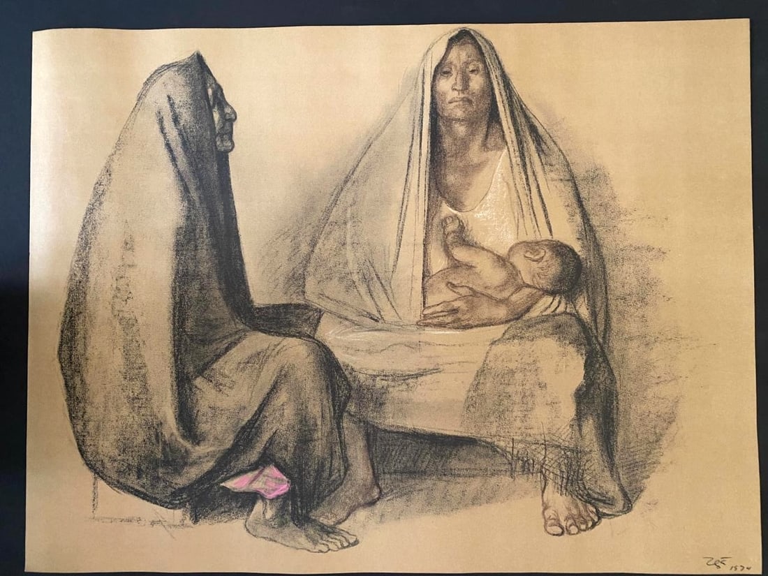 Francisco Zuniga, Litografia sobre papel, "Zuniga 3/20 Dibujos, Edition 1974": NO RESERVE Item Details Artist: Francisco Zuniga Title: 3 of 20 Drawings Year: 1974 Dimensions: (unframed)19.7 x 25.5 inches Framed: no Medium: Offset Print Condition: Very good Shipping: This item