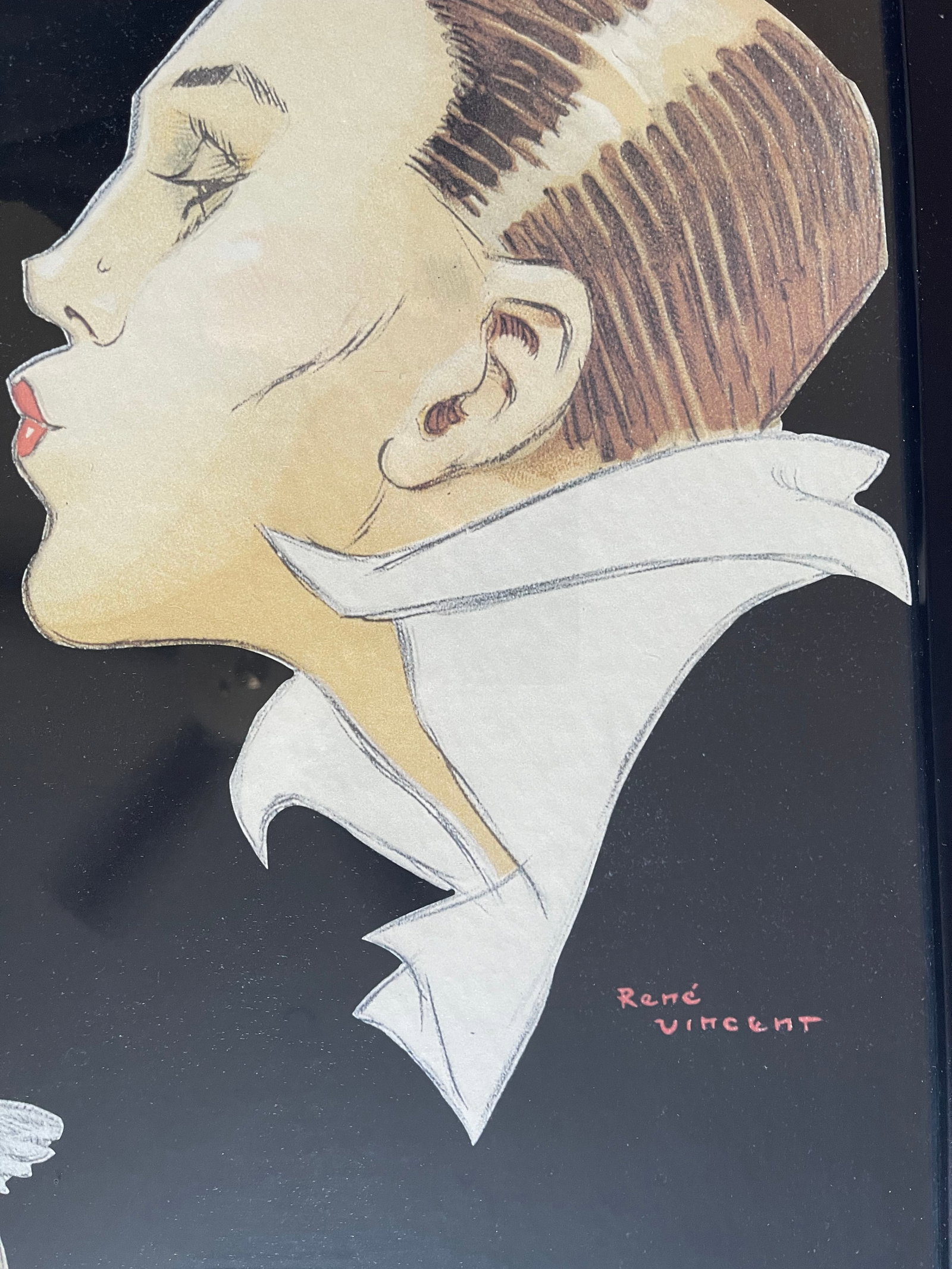 Rene Vincent, Porto Ramos Pinto, print - Art Deco, Gorgeous!: NO RESERVE Item Details Artist: Rene Vincent Title: Porto Ramos Pinto Year: Unknown Dimensions: 40 x 29 inches Framed: yes Medium: print Condition: Good Provenance: Private Collection from Los Angeles