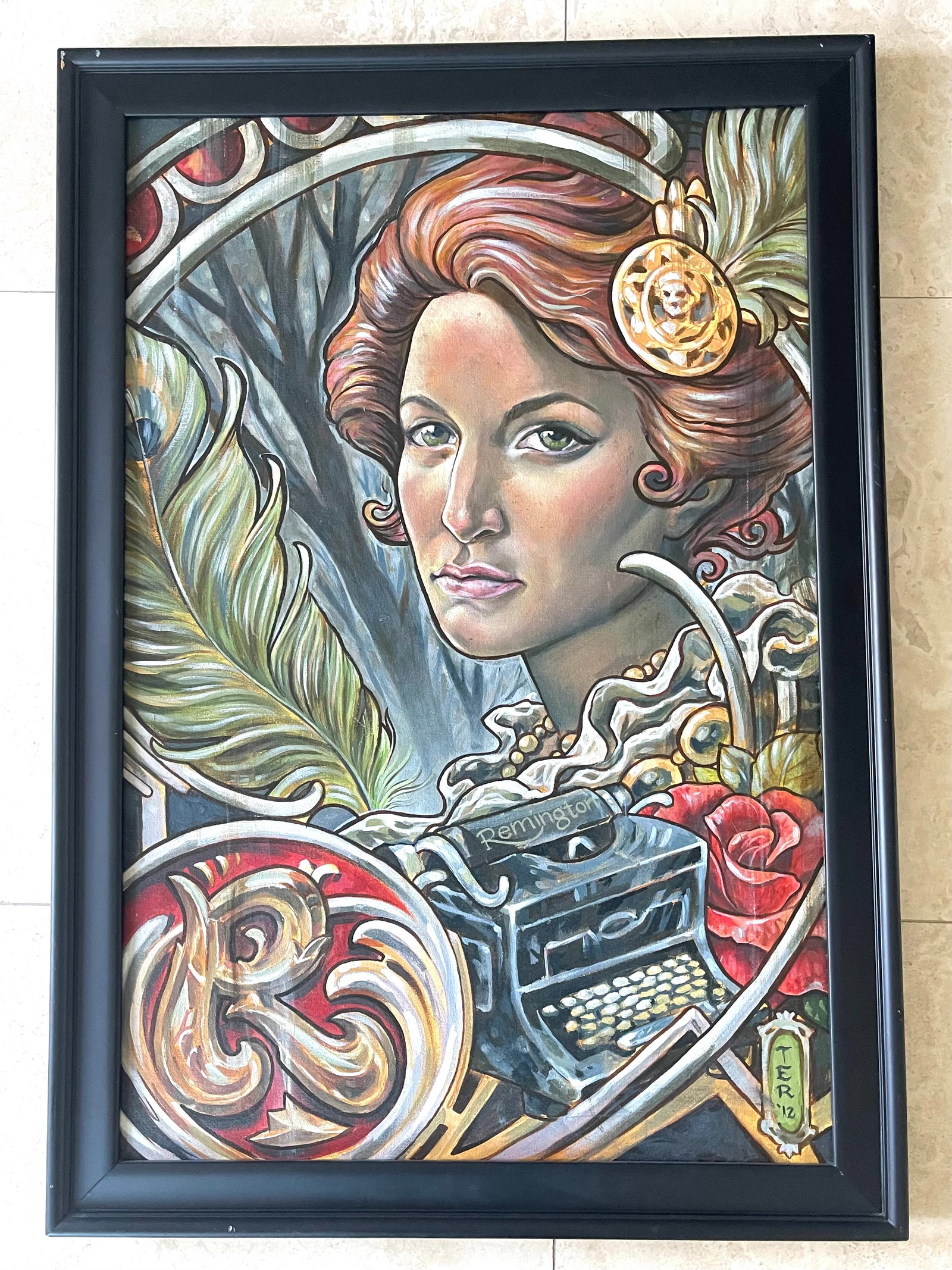 Terry Ribera (American) ORIGINAL oil on canvas (1 of 5)