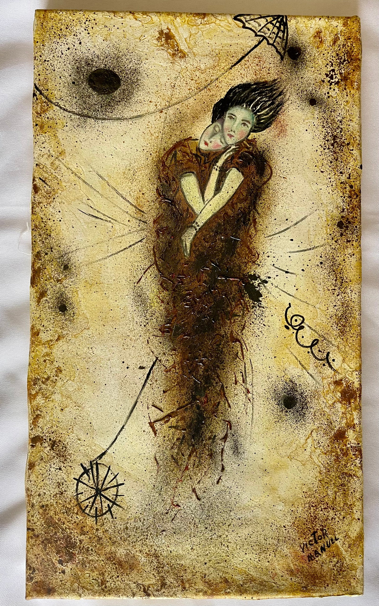 Victor Manuel (Cuban 1897-1969) ORIGINAL, oil on canvas (1 of 4)