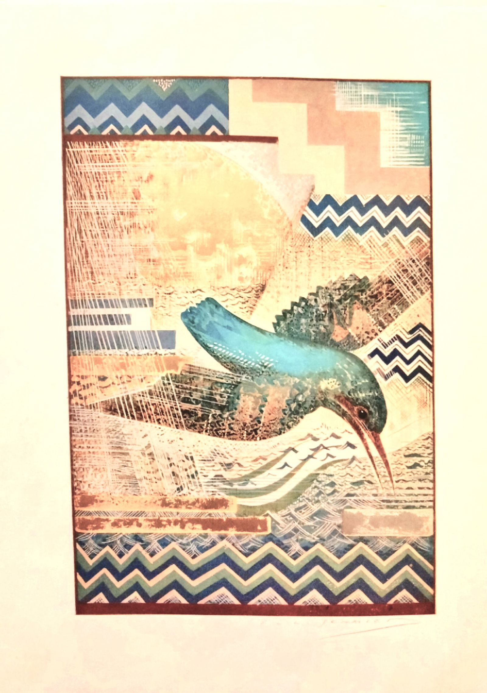 F. L. Schmied (1873-1941), 1928 Original Pochoir, plate signed (1 of 4)