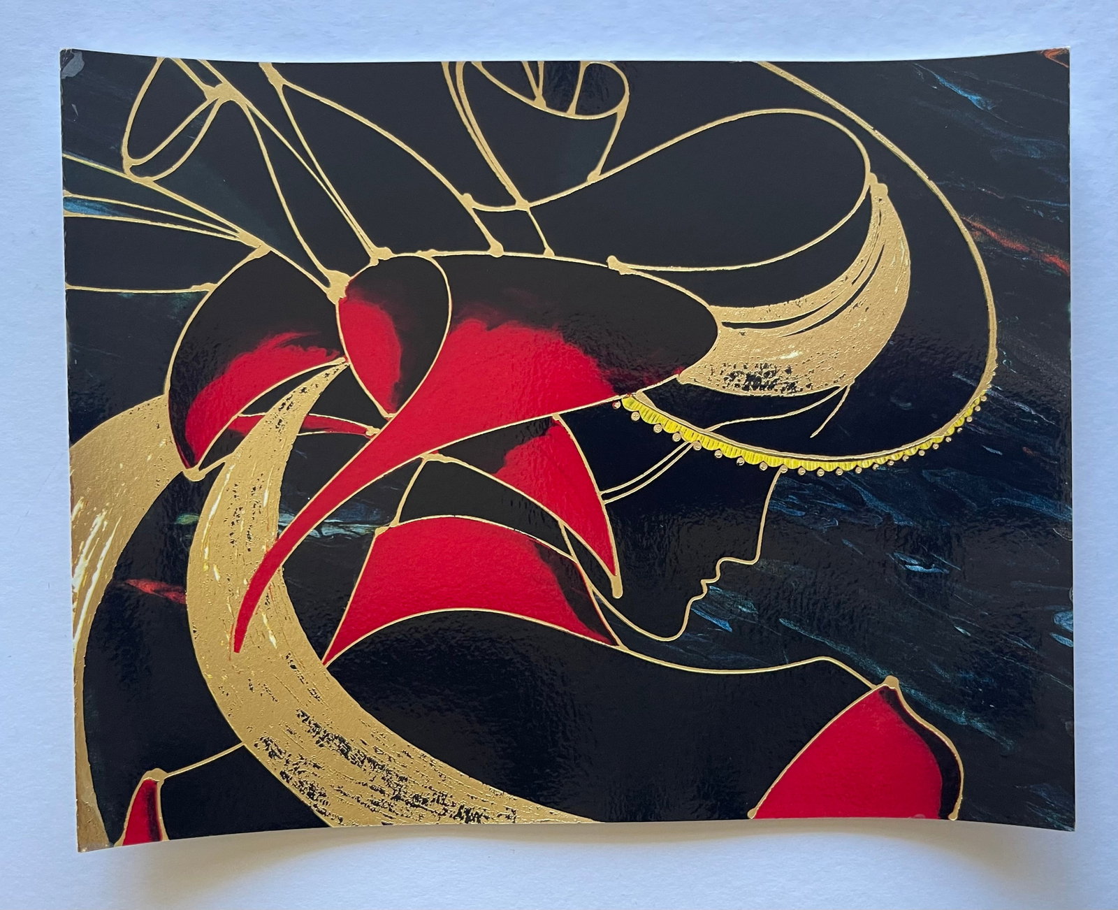 Martiros Manoukian (Armenian b1947-) Serigraph/Gold Embellished "Poetry ": NO RESERVE Item Details Artist: Martiros Maroukian Title: Poetry Year: unknown Dimensions: (framed) 17 1/4 x 14 1/4 inches Edition: Serigraph-Gold Embellished Framed: yes Medium: Serigraph-Gold Embell