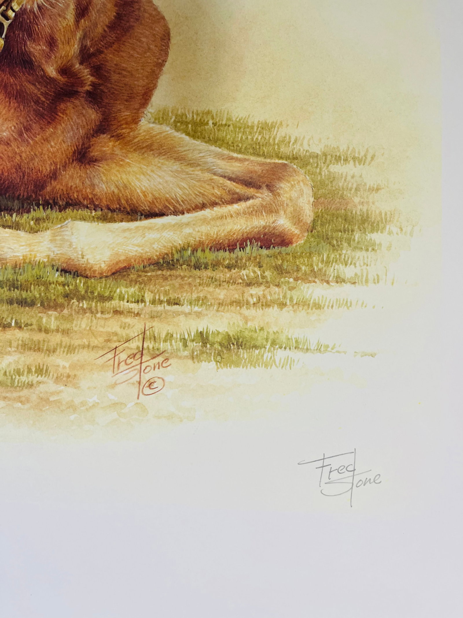 Fred Stone (American b.1930) Signed/numbered, Lithograph "Contentment" - 2
