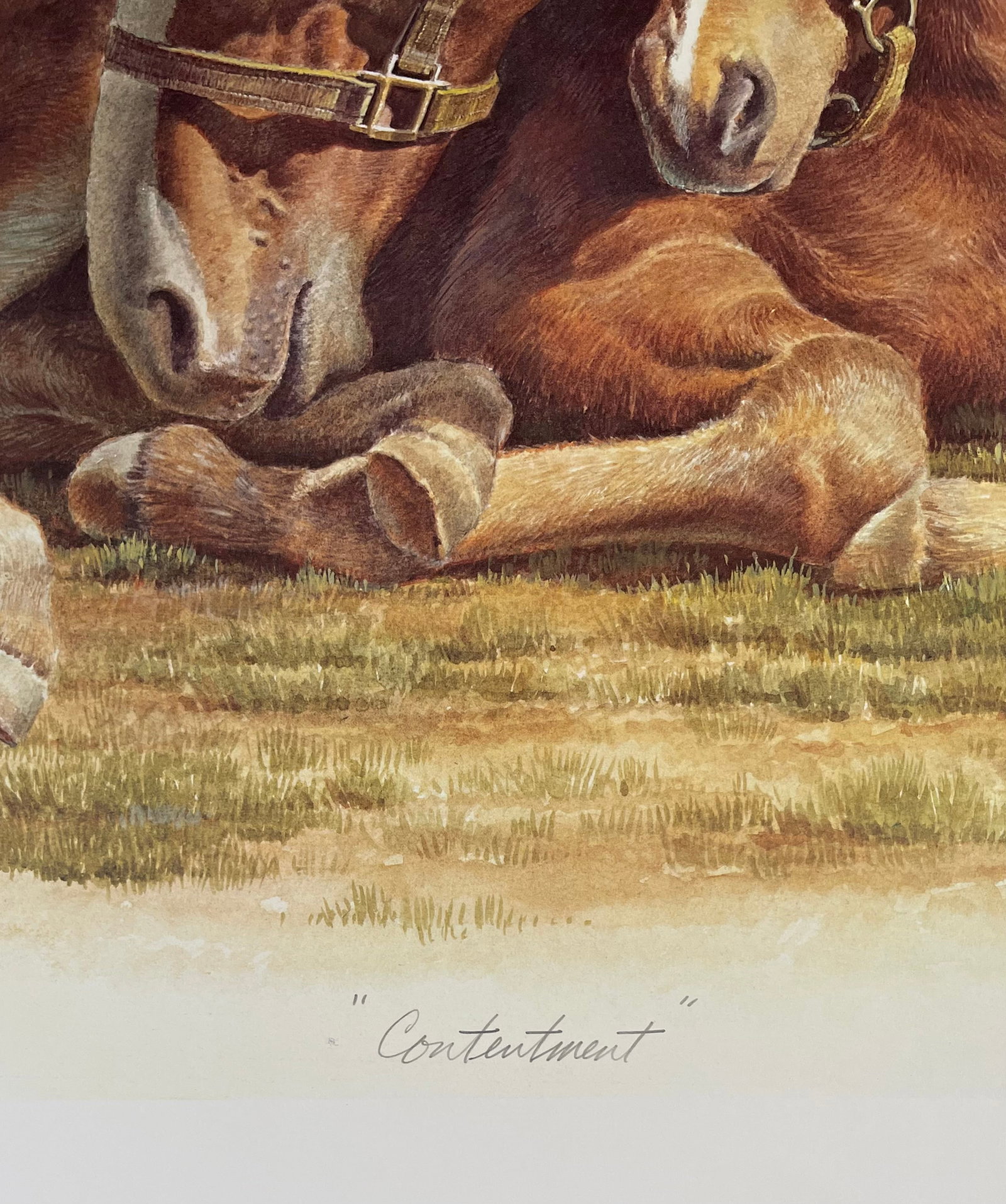 Fred Stone (American b.1930) Signed/numbered, Lithograph "Contentment" - 3