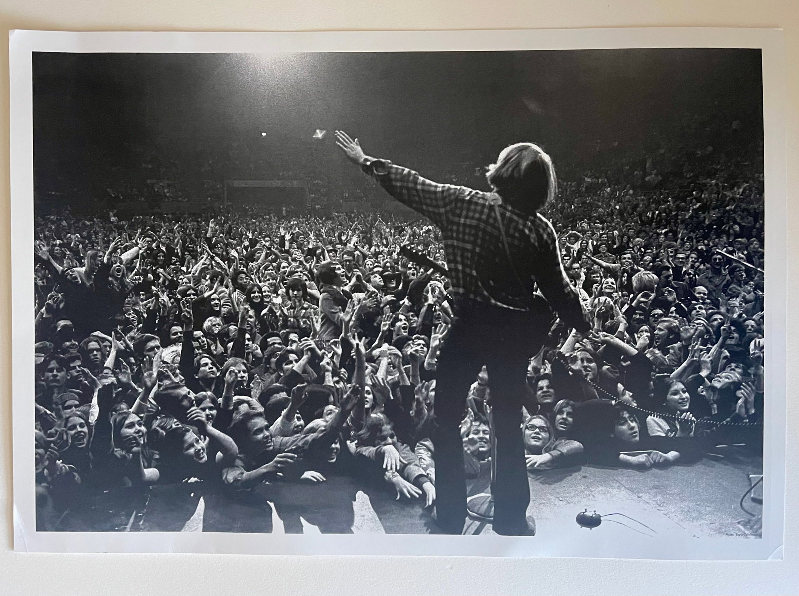 John Fogerty Concert photo, thick paper and high quality Collector piece (1 of 3)