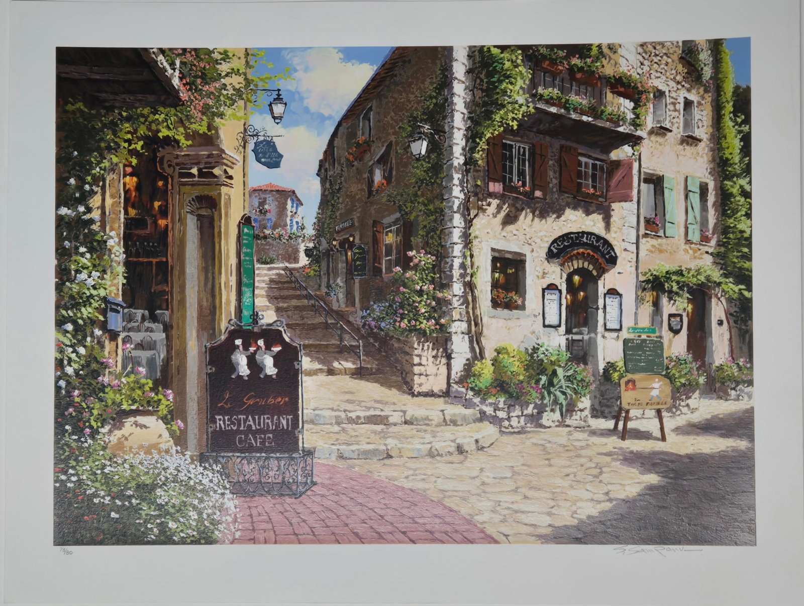 S.Sam Park, Bella Franche, Serigraph, 2000: Item Details Artist: S.Sam Park Title: Bella Franche Year: 2000 Dimensions: 26 x 34 in. Edition: 80 Framed: no Medium: Serigraph Condition: Very Good to Excellent Shipping: This item will ship for $85