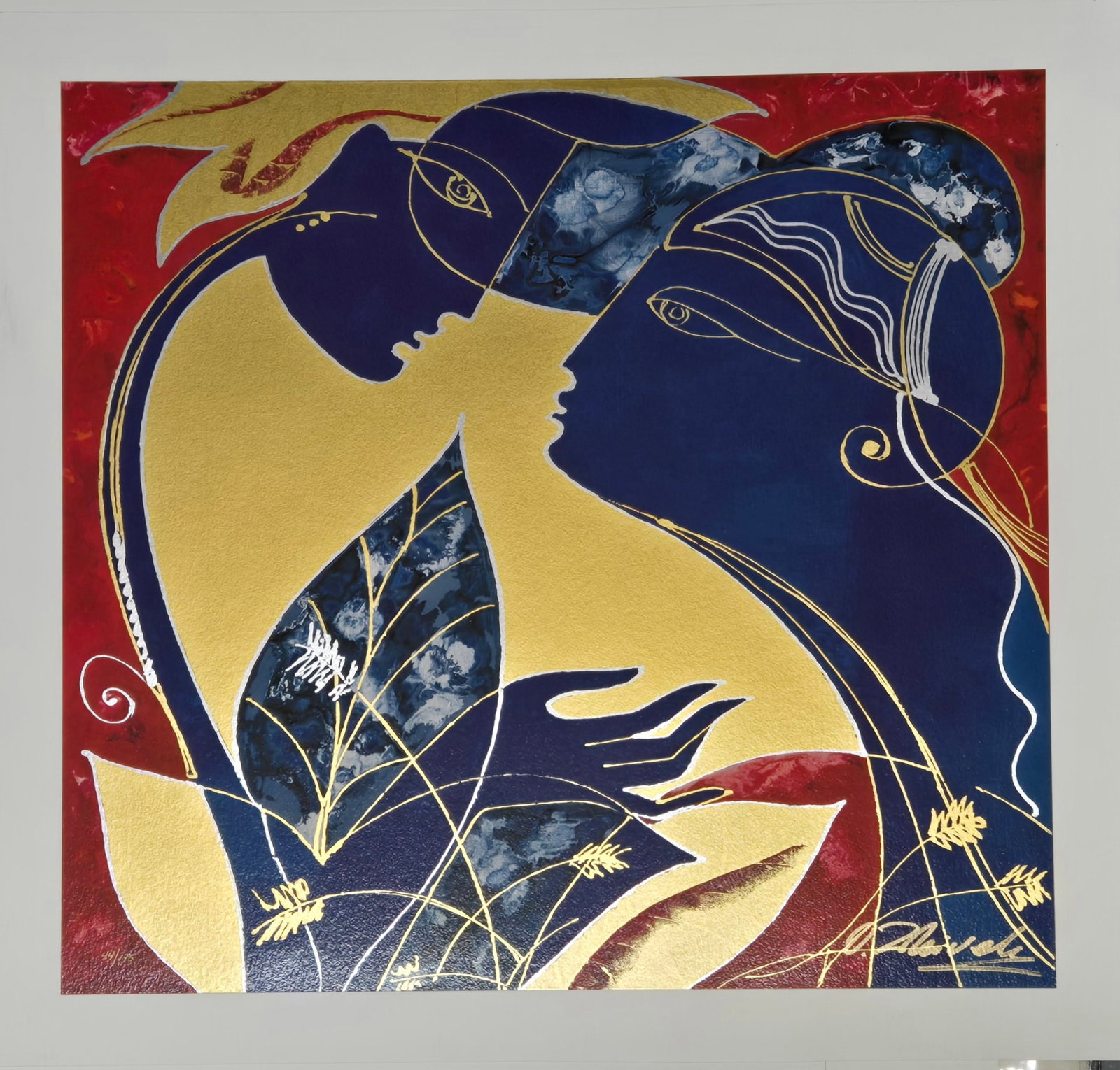 Oleg Zhivetin, Original Serigraph - The Promise: NO RESERVE Item Details Artist: Oleg Zhivetin Title: The Promise Year: 2000 Dimensions: 36 x 30 in. Edition: 175 Framed: No Medium: Serigraph Condition: Very good to Excellent Shipping: This item