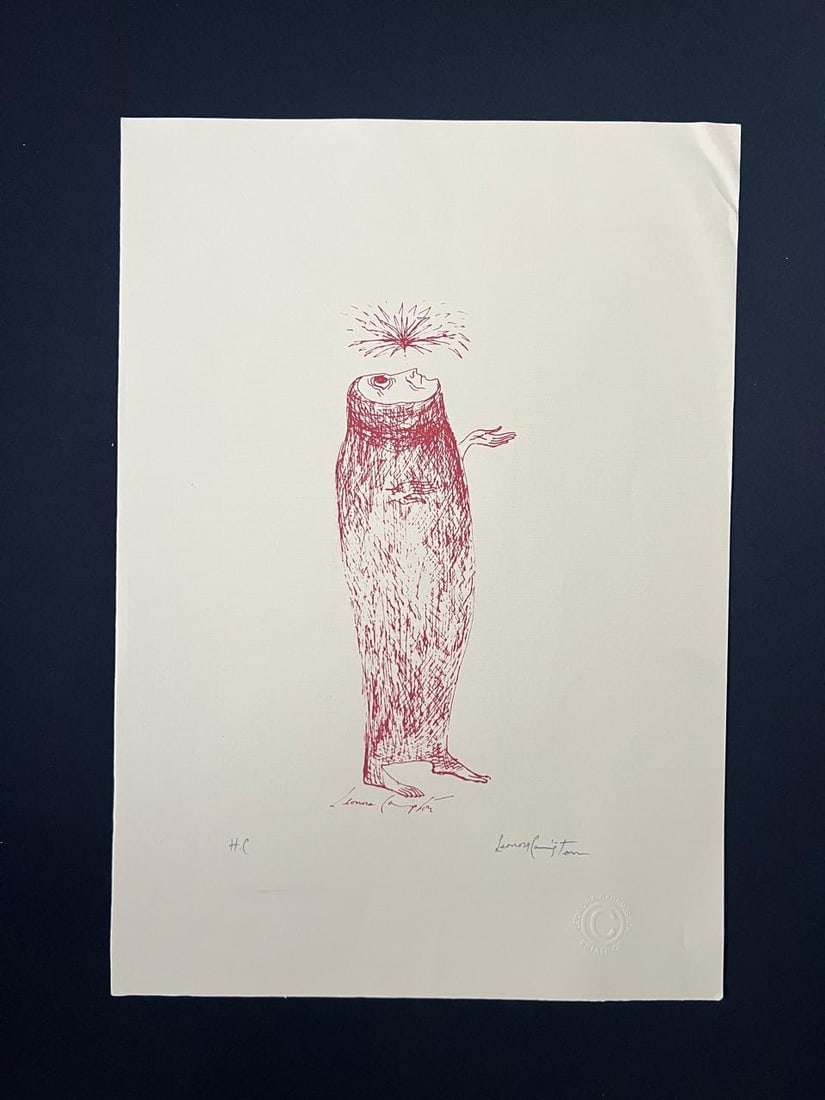 Leonora Carrington, (1917-2011) Artist signed Lithograph HC "See the stars" (1 of 3)