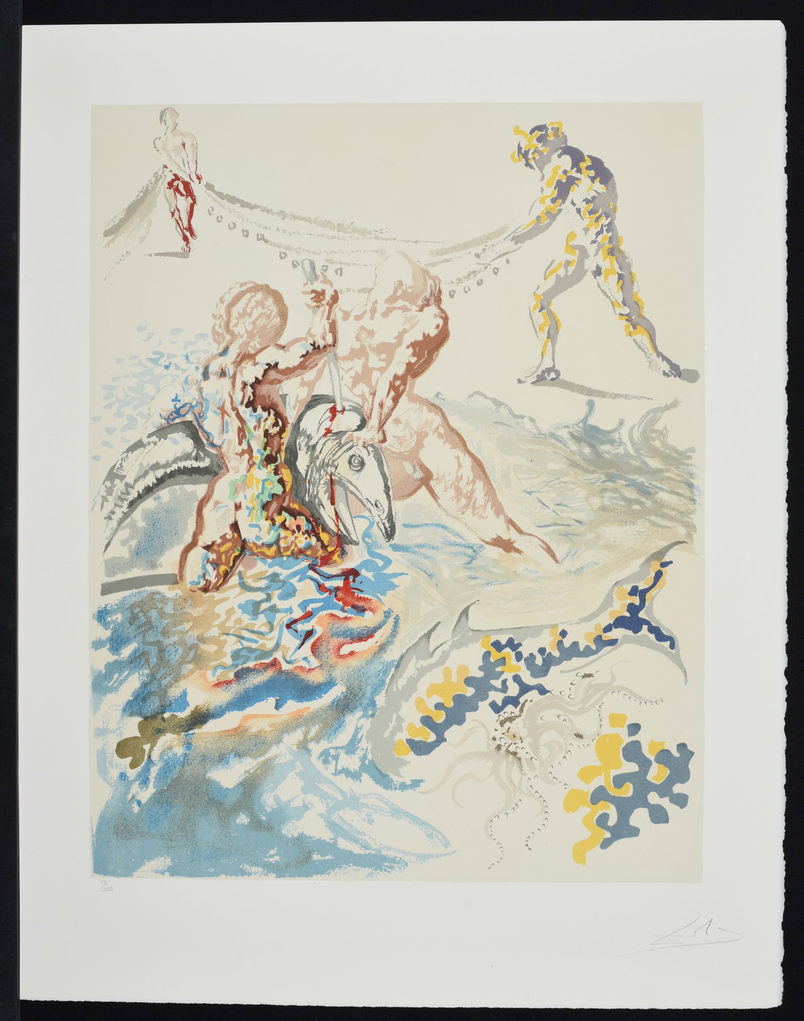 Salvador Dali (1904-1989) - Original Lithograph - Let Them Have Dominion (1 of 4)