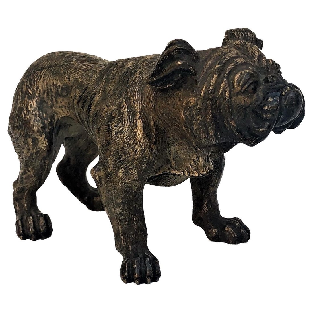 Franz Xavier Bergmann, English Bulldog, Vienna Bronze Sculpture, Ca. 1900 (1 of 11)