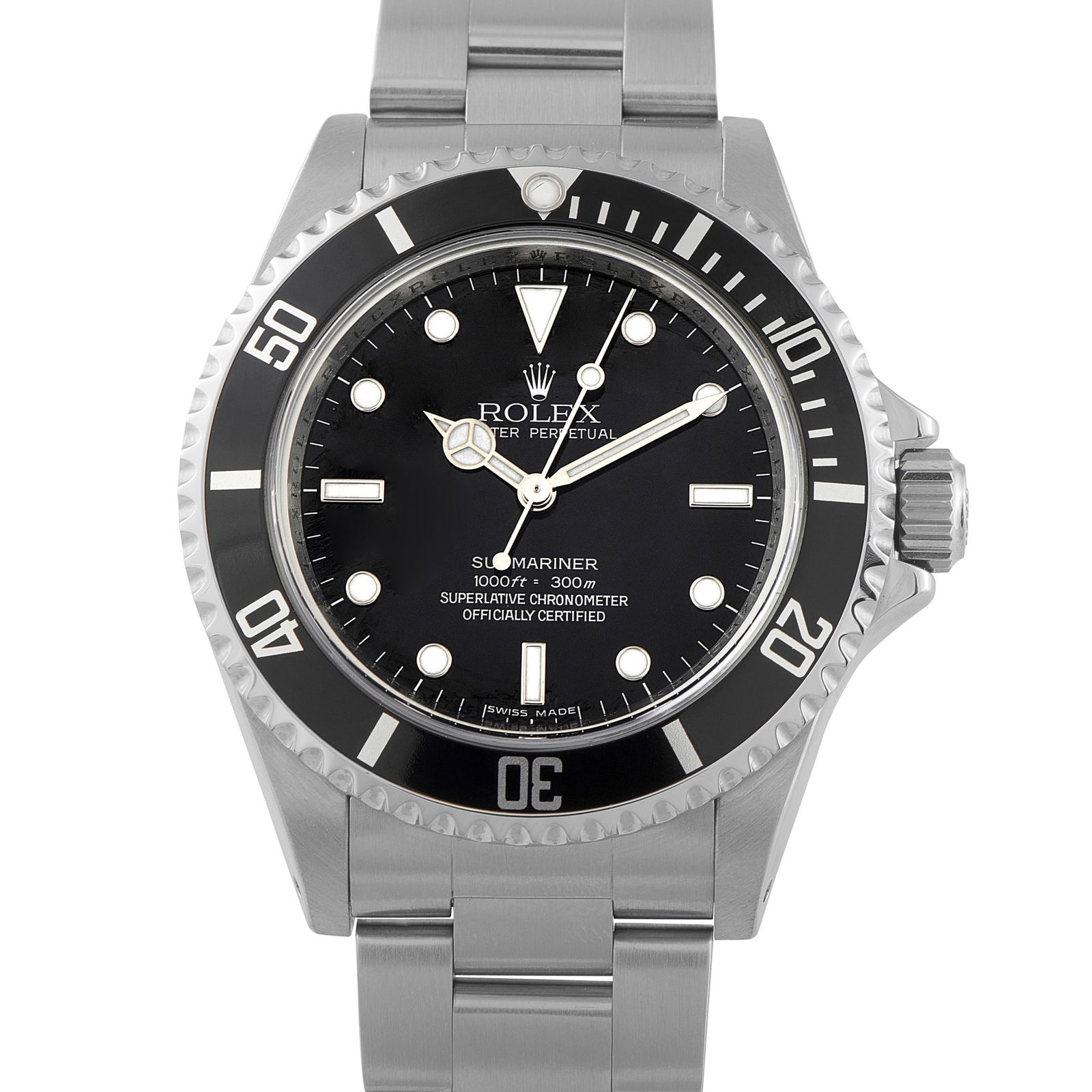 Rolex Submariner No-Date Steel Watch 14060M (1 of 4)
