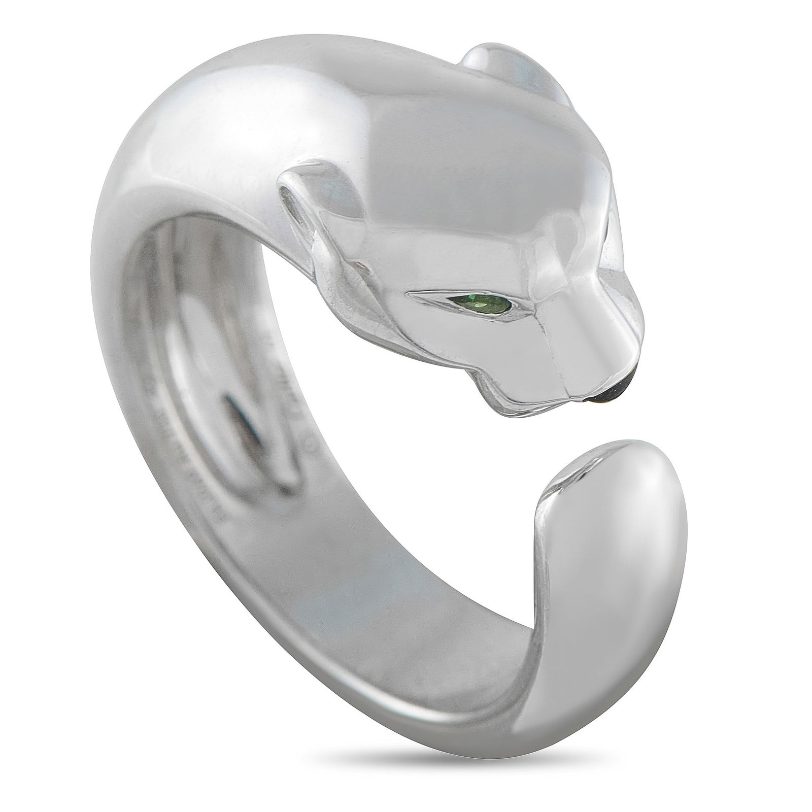 Cartier Panthere 18K White Gold Ring (1 of 6)