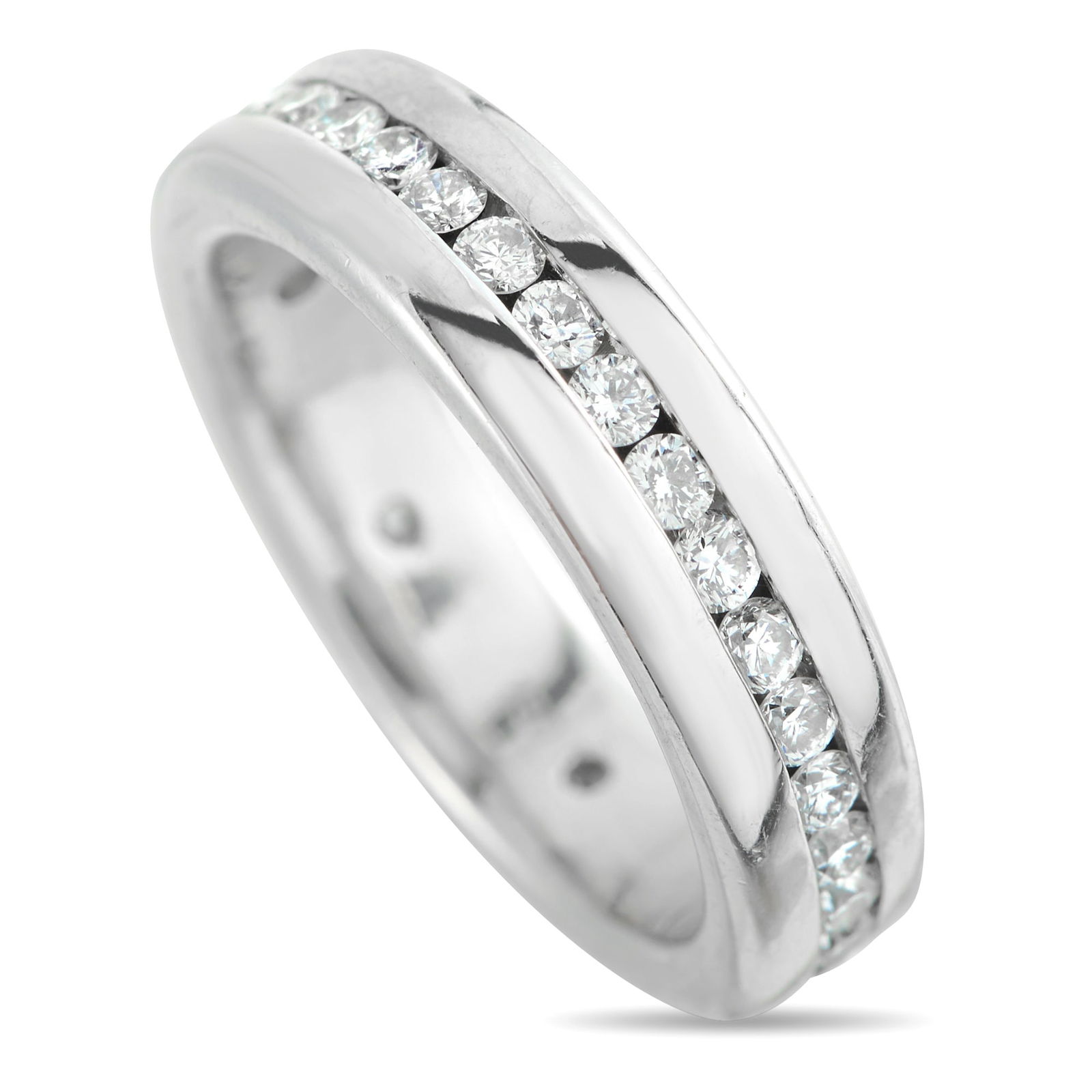 Exclusive 18K White Gold 0.75ct Diamond Eternity Band (1 of 4)