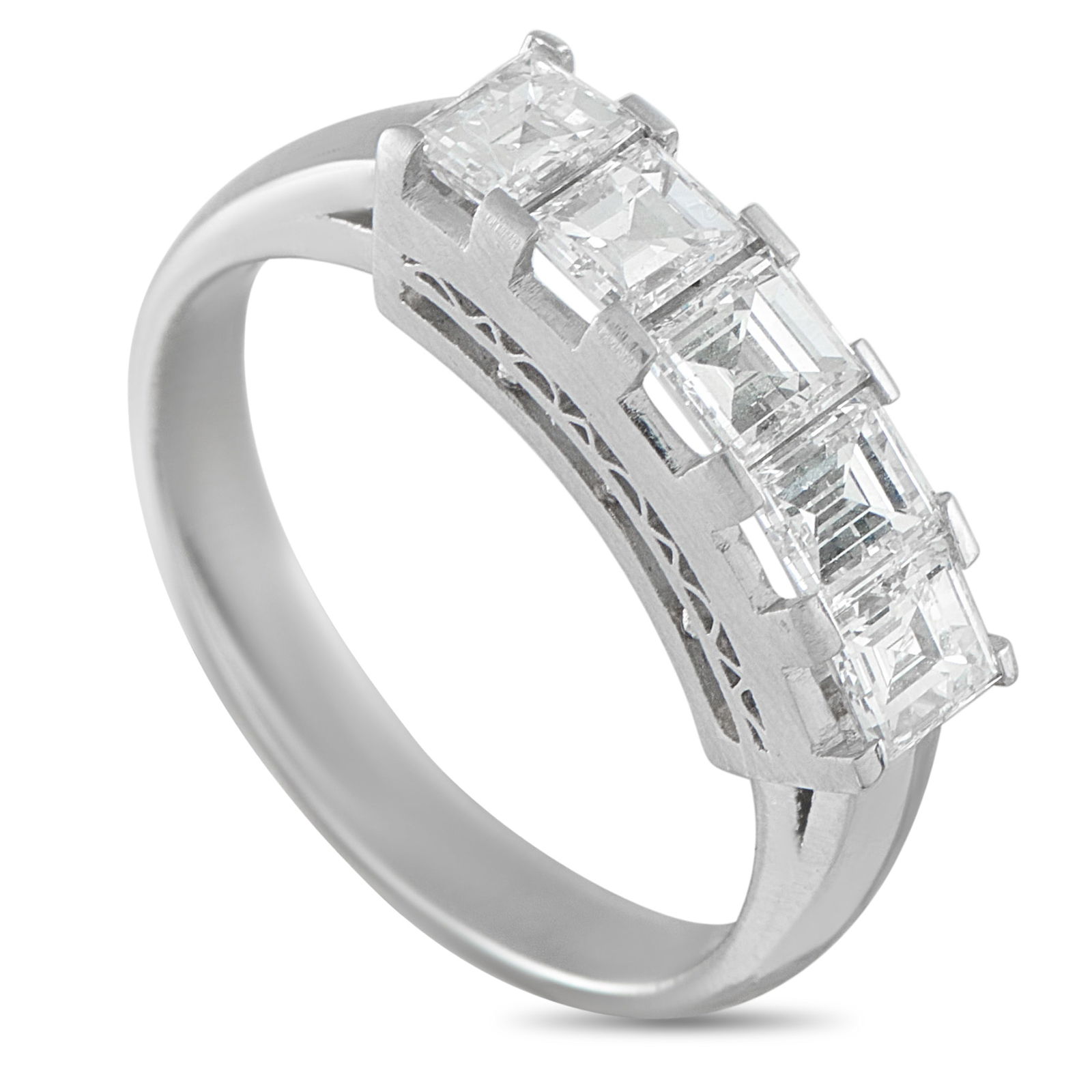 Exclusive Platinum 1.20ct Diamond Ring (1 of 4)