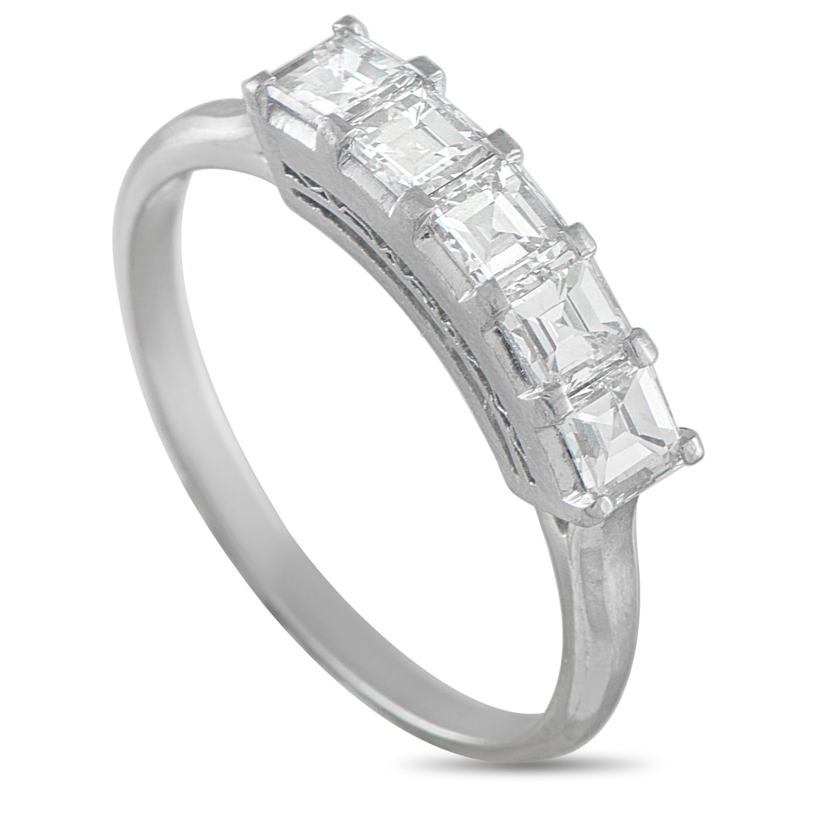 Exclusive Platinum 1.15ct Diamond Ring (1 of 4)