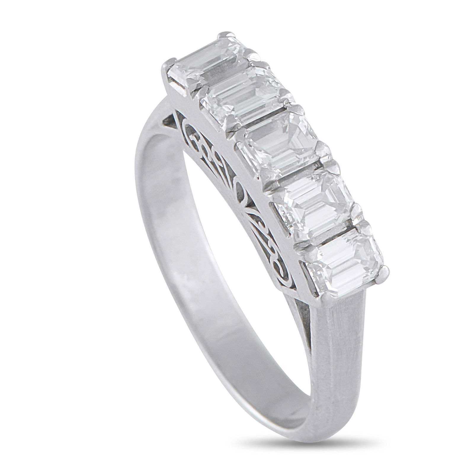 Exclusive Platinum 1.01ct Diamond Ring (1 of 4)