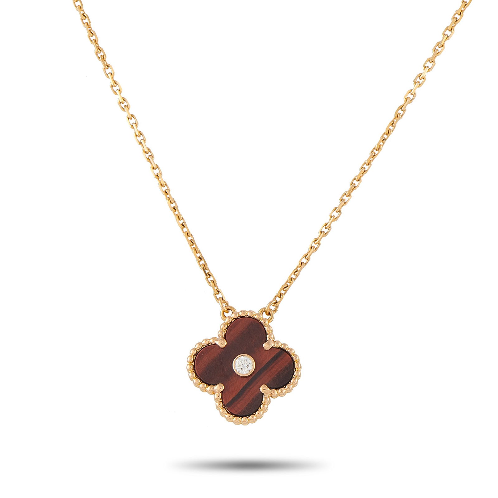 Van Cleef & Arpels 18K Yellow Gold Holiday Pendant (1 of 6)