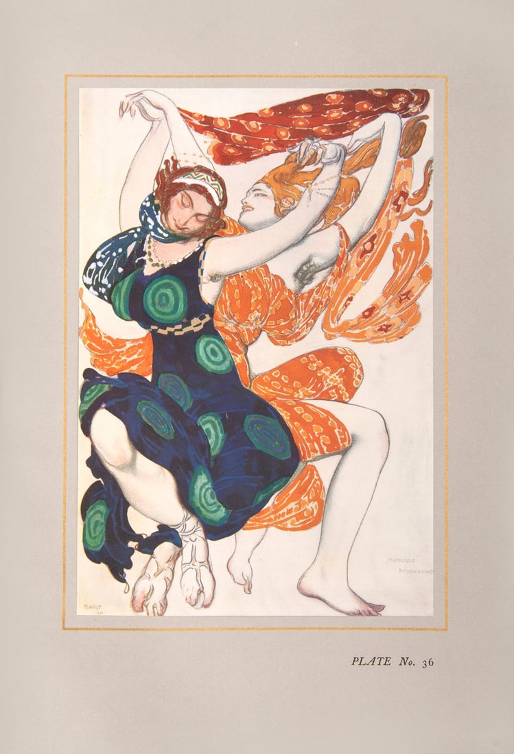 Arsène Alexandre, Jean Cocteau The Decorative Art of Léon Bakst - 1913 (1 of 10)