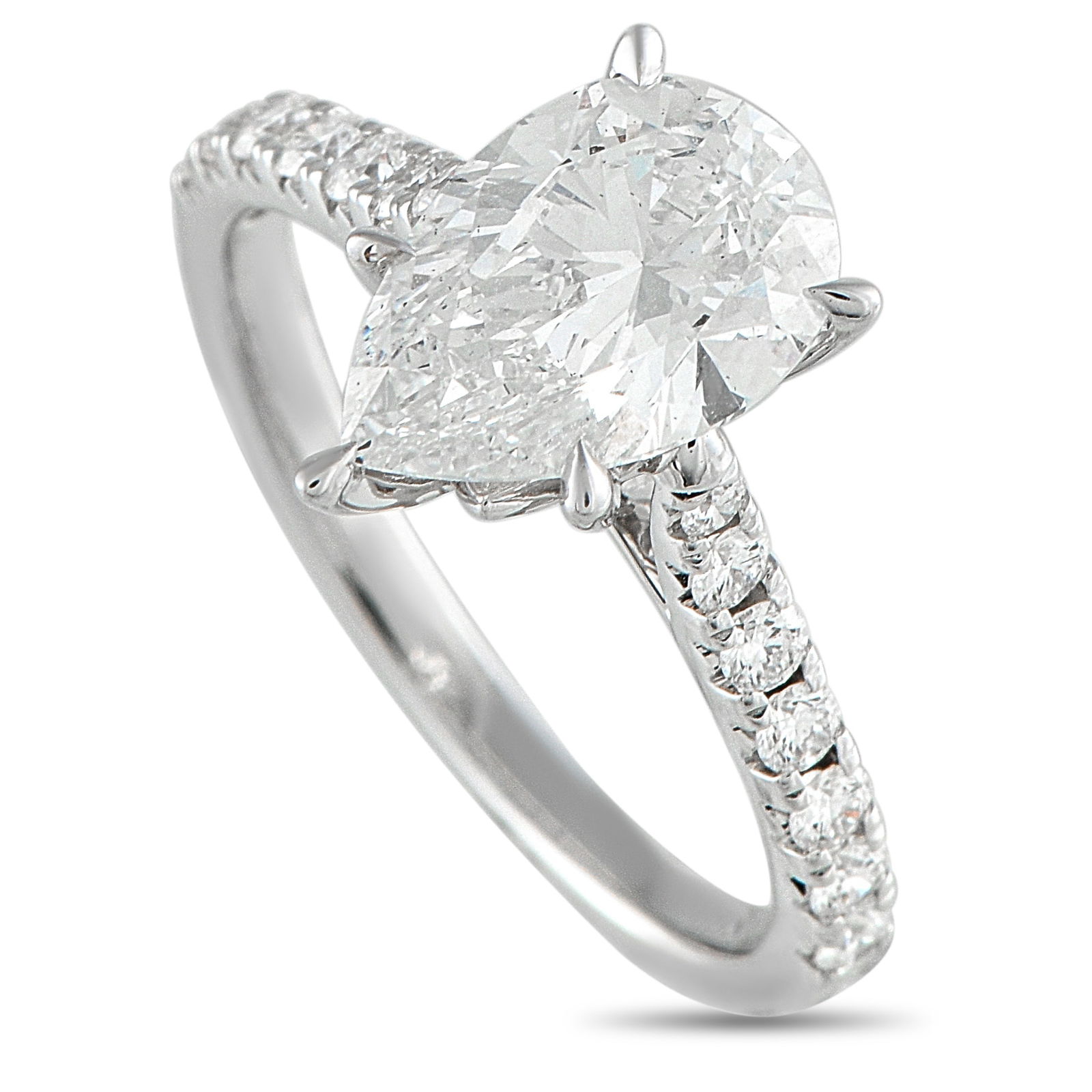 14K White Gold 2.44ct Lab-Grown Diamond Ring (1 of 5)