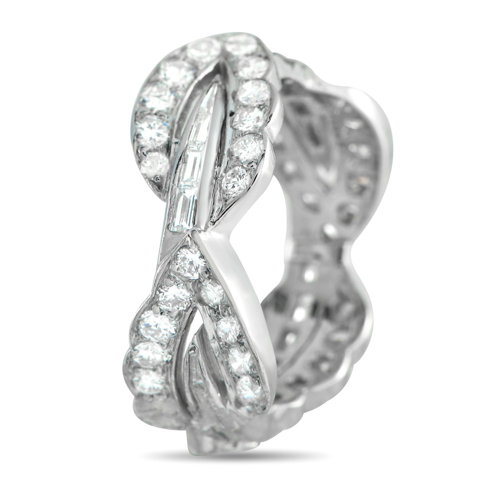 18K White Gold 1.46ct Diamond Ring - 2