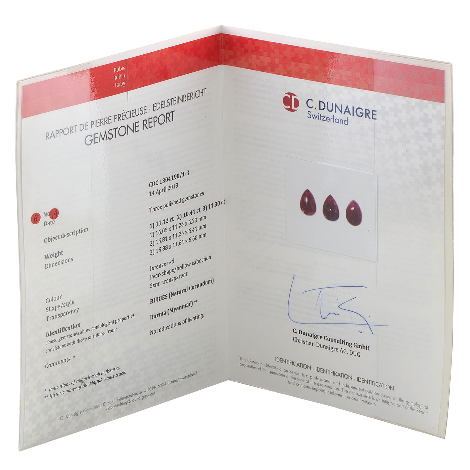 Platinum 1.85ct Diamond and Ruby Ring - 4