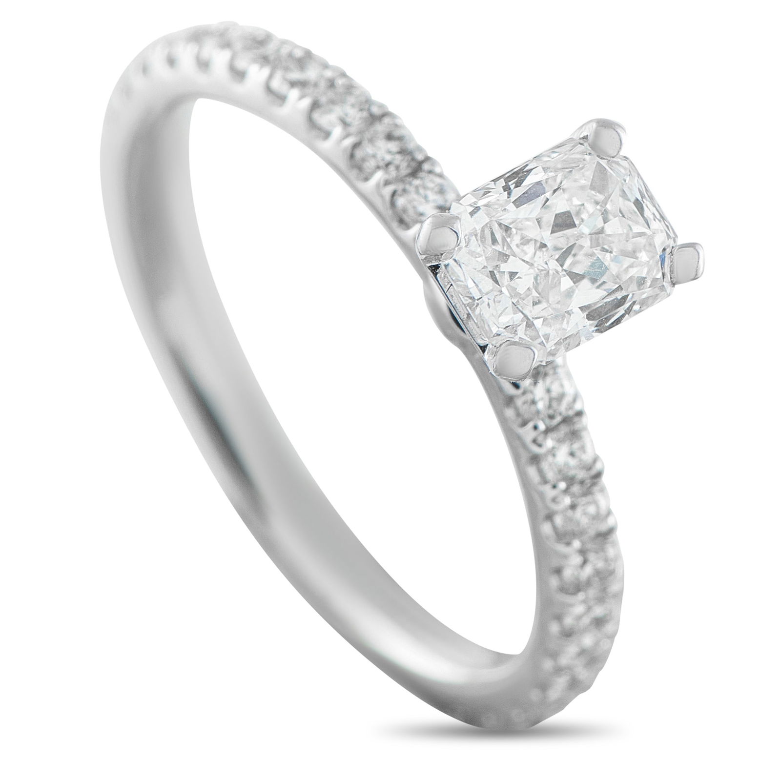 Exclusive 18K White Gold 1.03ct Diamond Ring (1 of 3)