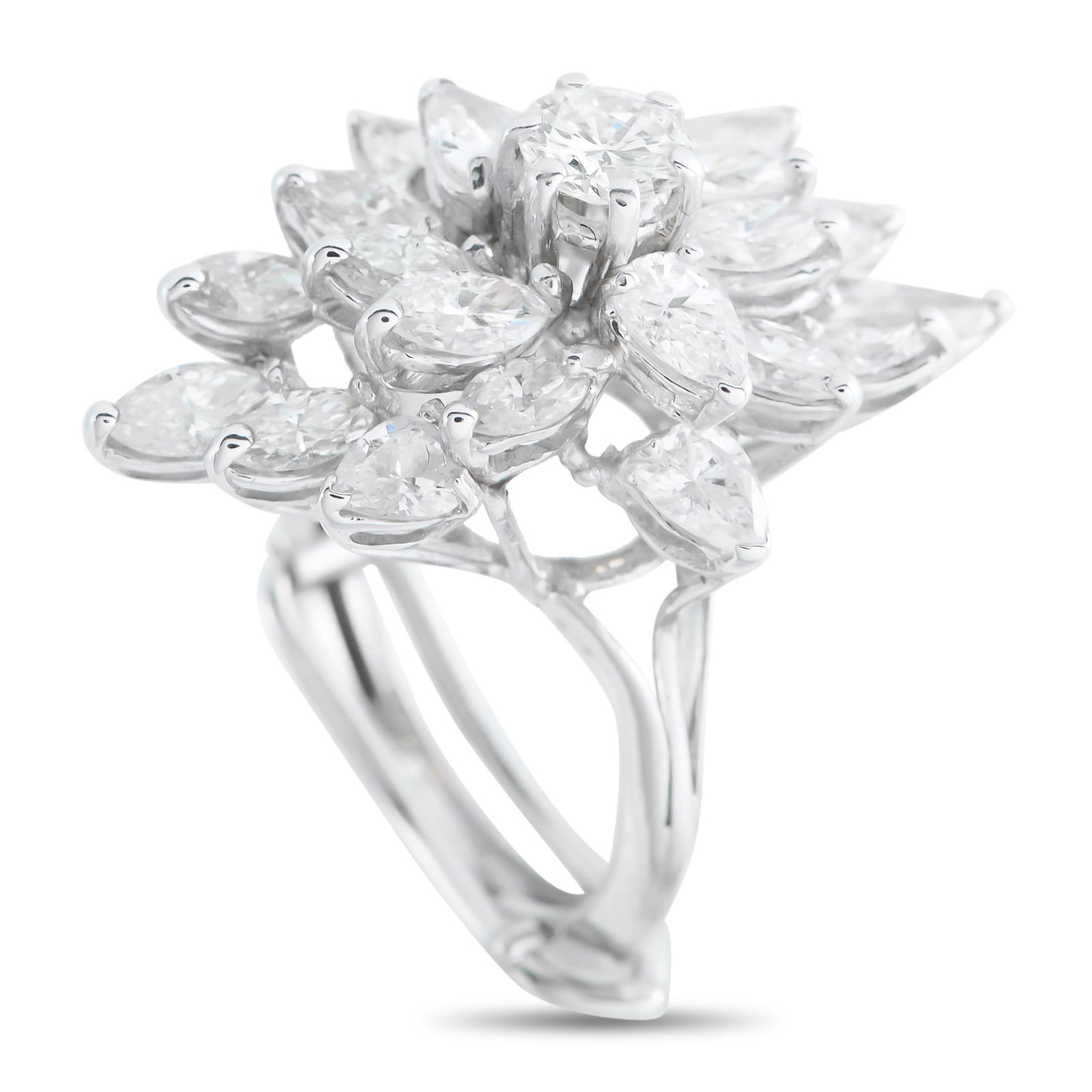 Exclusive 18K White Gold 3.0ct Diamond Ring (1 of 3)