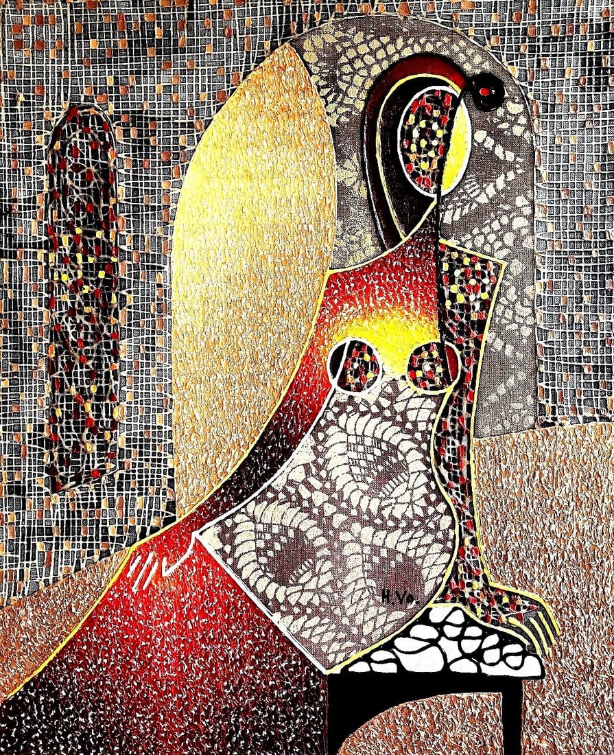 Henrik Voskanyan: Henrik VoskanyanOriginal Oil Painting on canvasSize : 24" x 30"Medium : Oil on CanvasCondition : ExcellentFrame: Not Framed, sides painted Year of Production : 2008Signed by artist Metals - Oil