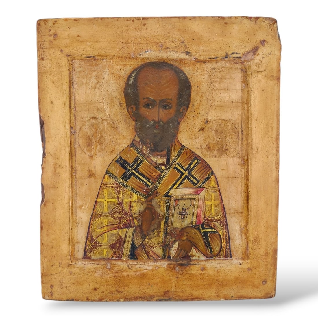 Icon - Nicholas the Wonderworker - Wood (1 of 6)