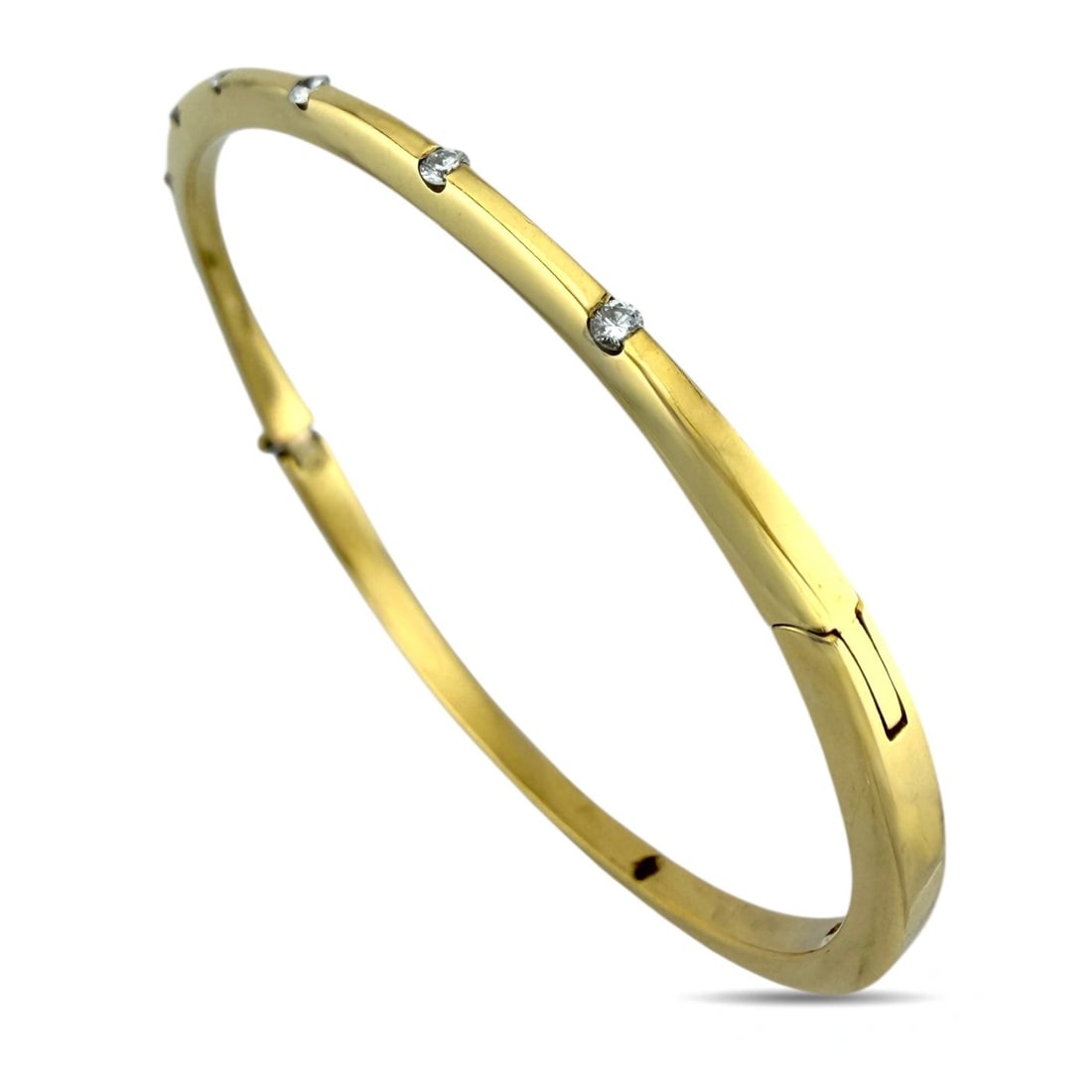 Roberto Coin - Bracelet - 18 kt. Yellow gold, Exclusive Roberto Coin 18K Yellow Gold 0.21ct Diamond (1 of 6)