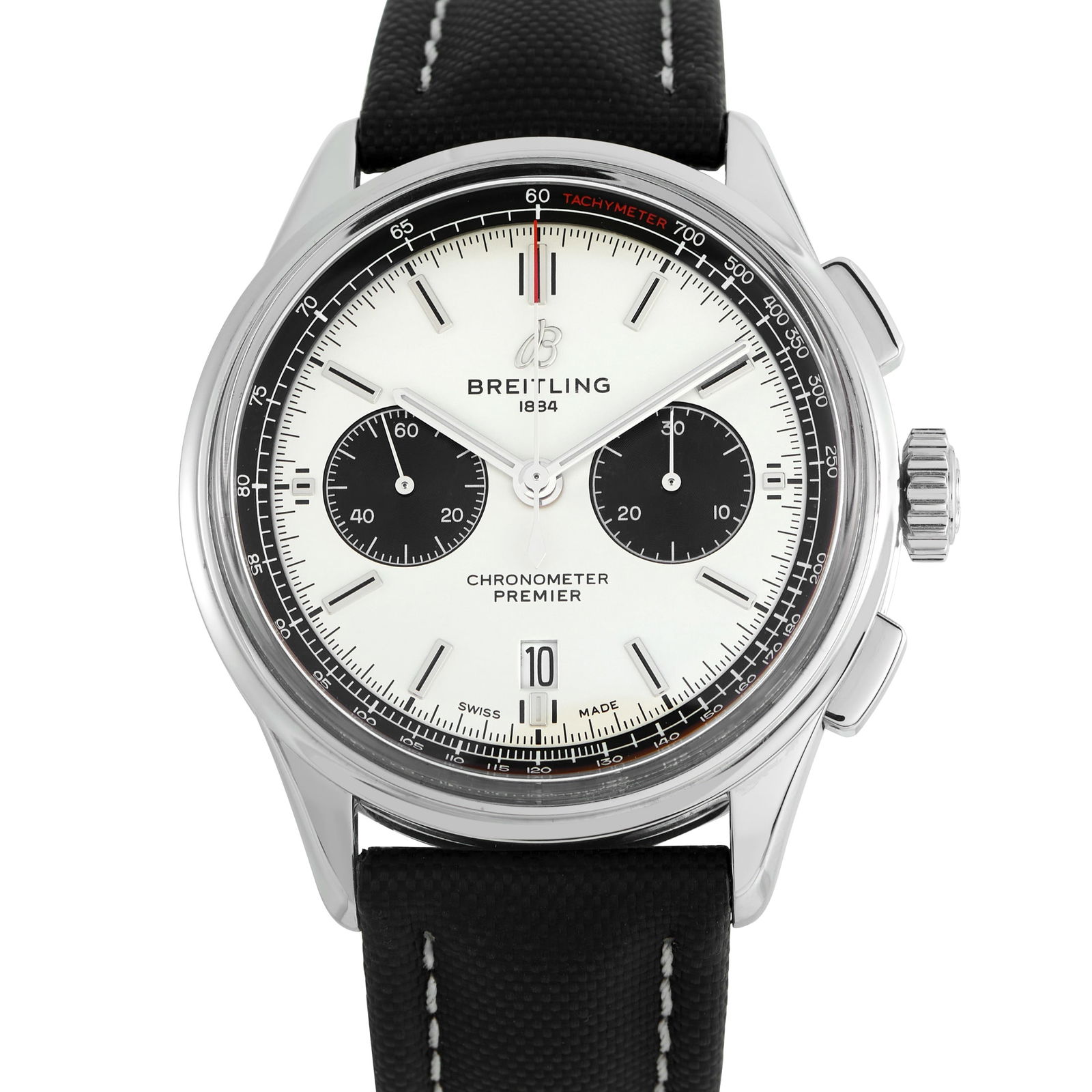 Breitling Premier B01 Chronograph 42 Steel Watch AB0118221G1P1 (1 of 5)