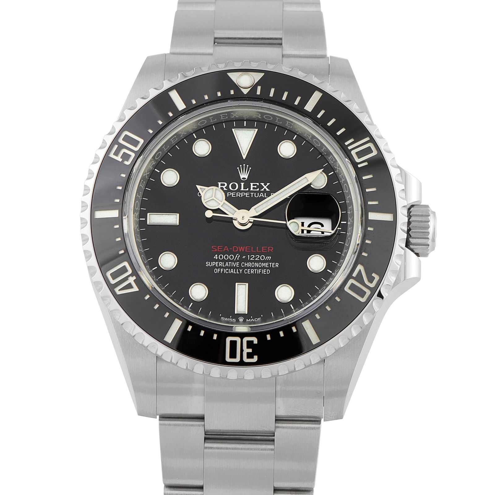Rolex Sea-Dweller Black Dial Steel Watch 126600 (1 of 5)