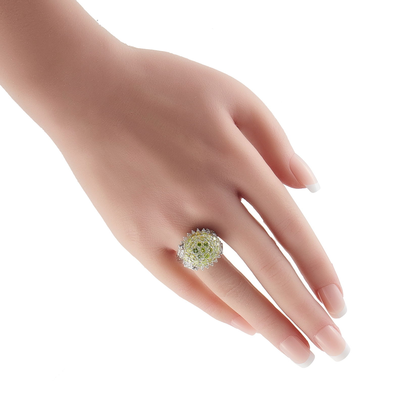 Platinum 4.50ct Diamond Ring - 3