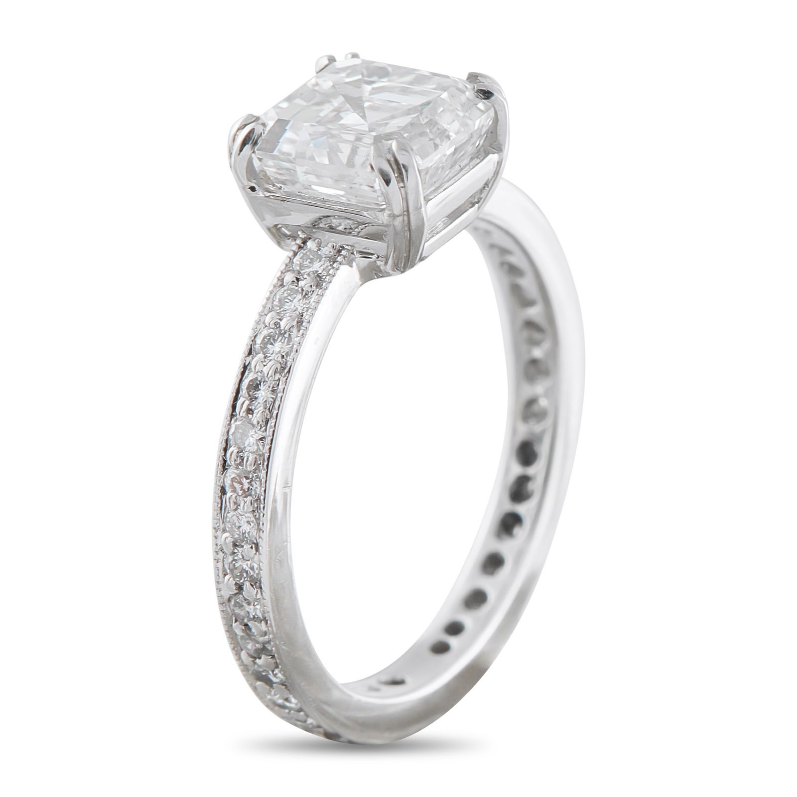 Platinum 2.52ct Diamond Ring - 2