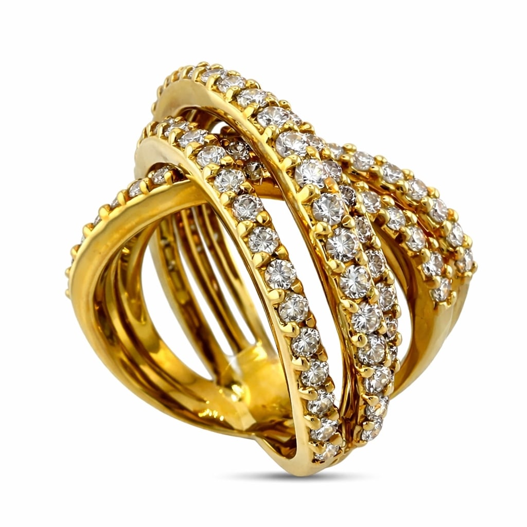 18 kt. Yellow gold, Sonia B. Eternal 18K Yellow Gold & 1.60ct Diamond Band 1.60ct. tw. Diamond (1 of 7)