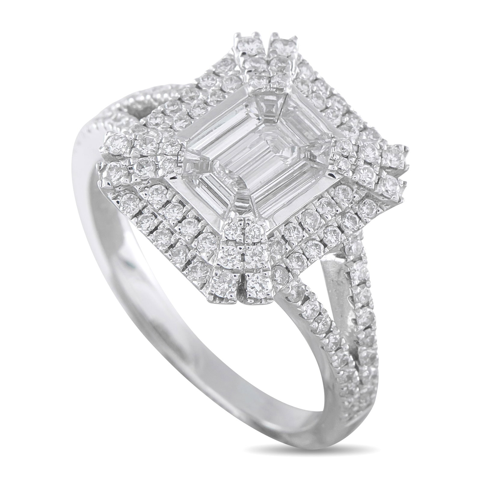 18K White Gold 1.56ct Diamond Ring (1 of 3)