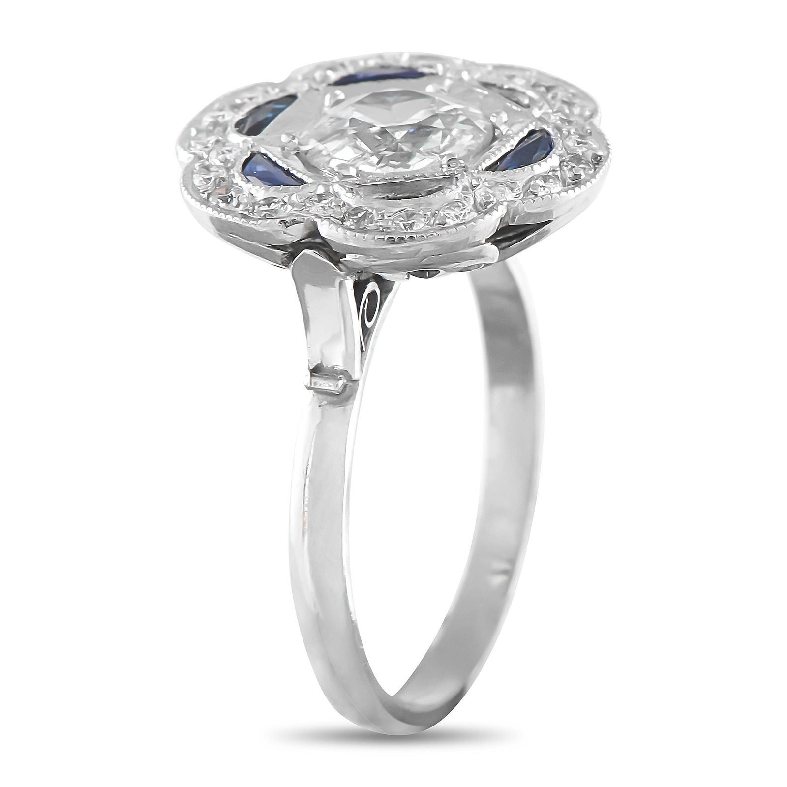 Platinum 1.40ct Diamond Ring - 2