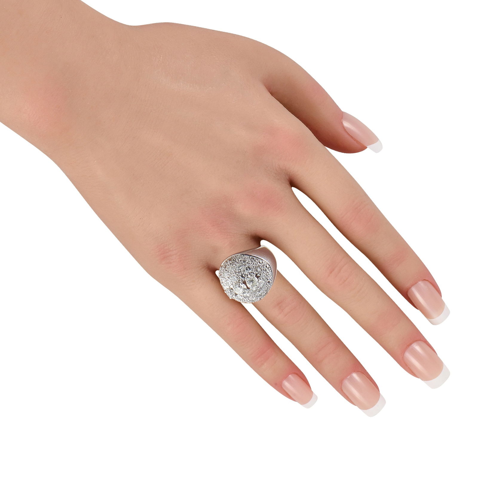 Platinum 3.0ct Diamond Ring - 3